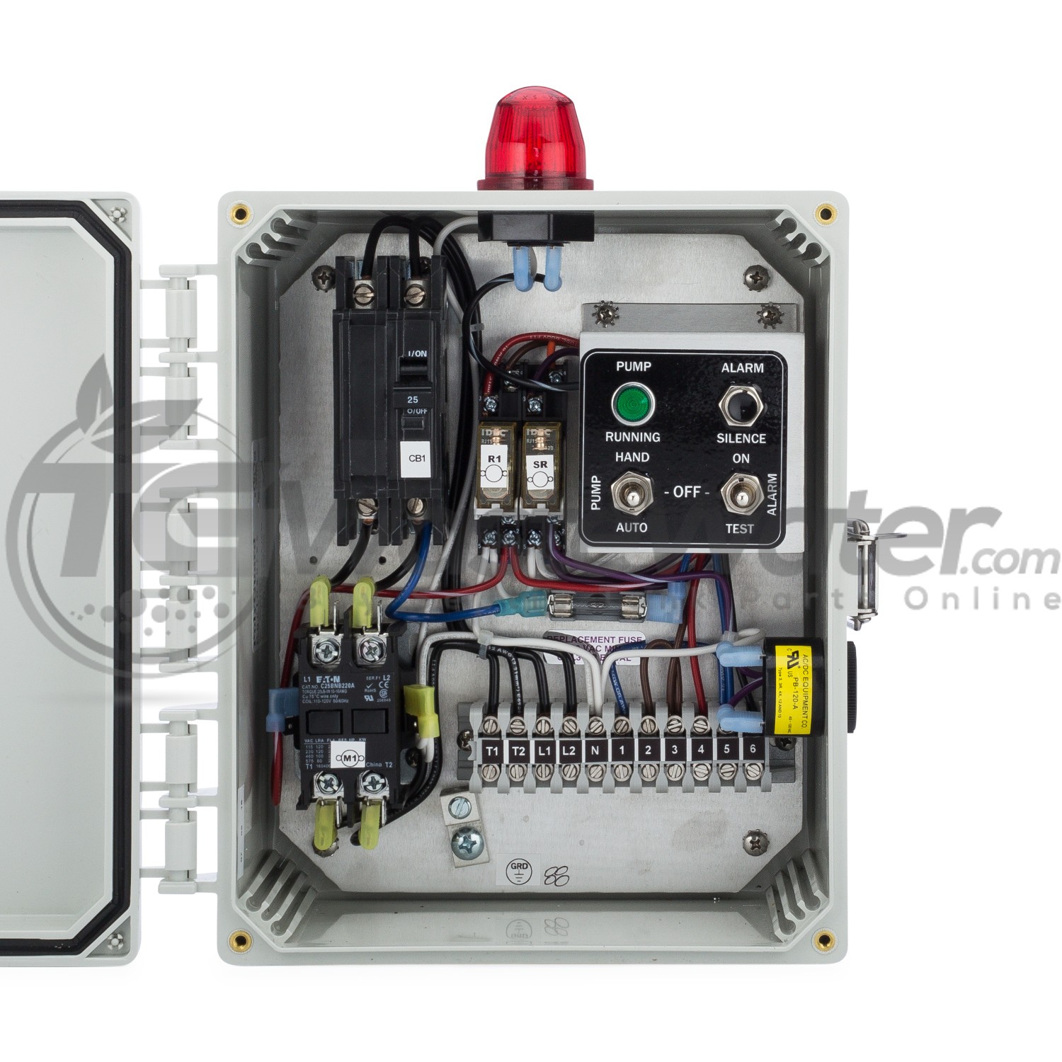 SPI Simplex Control Panel Model (208/230V) - 50A002 / SSC2B