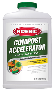 Roebic Compost Accelerator 100% Natural - 2.5 lbs