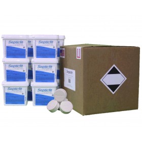 Septicfit® Calcium Hypochlorite Tablets 24.6 lb SuperCube 12 Pack