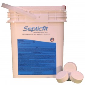 Septicfit® Calcium Hypochlorite Tablets 45.1 lb EZ-Store Bucket