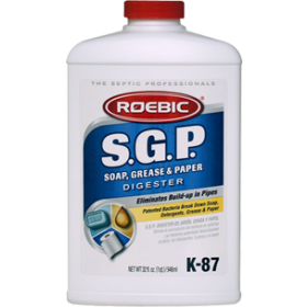 Roebic K-87 S.G.P. - Soap, Grease, & Paper Digester - 1qt
